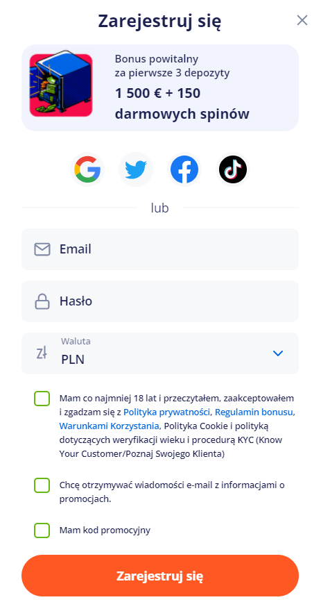 Vulkan Vegas logowanie obrazek